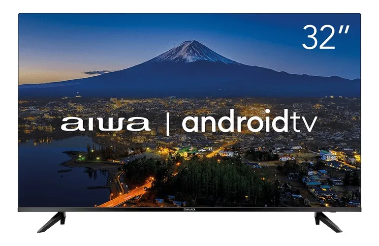 TV Aiwa 32 polegadas com Android TV e barata